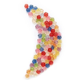 30 Pcs Acrylic Rose Flower Buttons Shirt Buttons Sewing Accessories DIY Crafts (Dark Purple, 12.5mm)