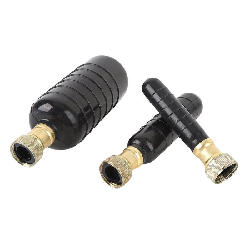 Jectse Rubber Drain Bladder Unclogger 3PCS Kit for Pipe, Suitable