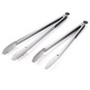 304 Stainless Steel Kitchen Cooking Tongs, 14" and 16" Set