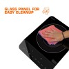 Empava 11-in Portable Single Heating Element 1800-W Countertop Induction Cooktop