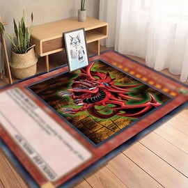 Anime Rug for ygo Anime Carpet Boys' Room Decoration Game Children's Carpet Bedroom Aesthetic Soft Decorative 100 * 150cm (40 * 60in)