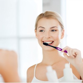 Activated Charcoal Bristle Toothbrush - Xtreme (Extreme) Soft, Ultrafine, Tapered bristles, Compact Head & Slim Design - (8 Count)