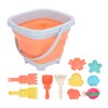11Pcs Children Sandpit Toy Interactive Educational Reliable Sand Mold Rake