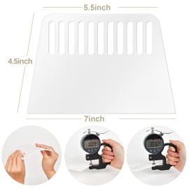 Rugreat Tool Wallpaper Smoothing Tools Kit Contact Paper Peel and Stick Wallpaper Hanging with Felt Squeegee Knife Tape Measure for Applying for Vinyl Backsplash Tile Window Film