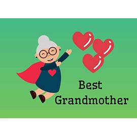 Best Grandmother: Coupon Gift Book. 50 Blank DIY Gift Coupons/Vouchers. Perfect Gift For Grandmother. Great Idea For Birthdays and Grandmother's Day.