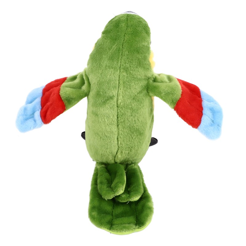 Electric Talking Parrot Plush Toy Soft Record Vocals Interactive Voice