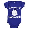 Tcombo Mommy's Little Matzo Ball - Body judío, Azul Real,
