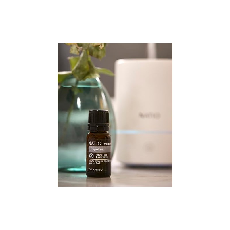 Natio Wellbeing Grapefruit Pure Essential Oil 10 ml - Energising