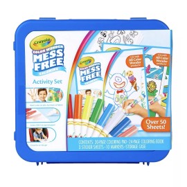 Crayola NEW 68 PC CRAYOLA COLOR WONDER No Mess Activity Gift/Art Set Age 3 yrs+ SEALED