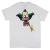 The Simpsons Men's' Bart Graffiti Krusty The Clown Double-Sided T-Shirt