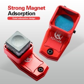 KONLLEN Chalk Holder Magnetic Clip Aluminum Alloy Chalk Tip Holder for Billiard Pool Snooker Billiard Accessories