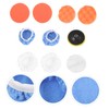 Operitacx 10-Piece Car Polisher Buffing Pads Kit 5-Inch Polishing Discs