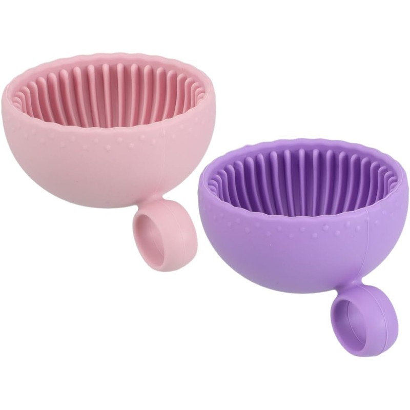 VALICLUD 2piezas Recipiente Para Limpiar Brochas De Maquillaje Mini Cuencos