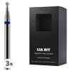 BESSIE Leabit small diamond ball XF nail bit, 3 pieces, silver / BESSIE 리아비트 스몰다이아볼 XF 네일비트, 3개, 실버