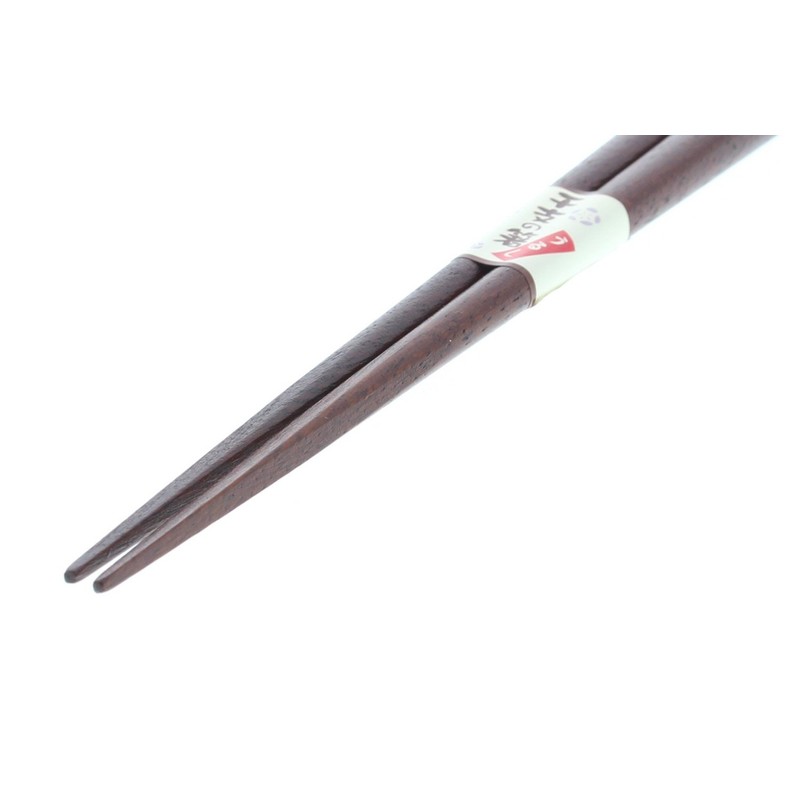 箸 干支 うし (丑 ウシ) 漆 塗装 木製 (天然木) 18cm