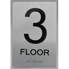 BUILDINGSIGNS.COM 3rd Floor SIGN-(Aluminiu
