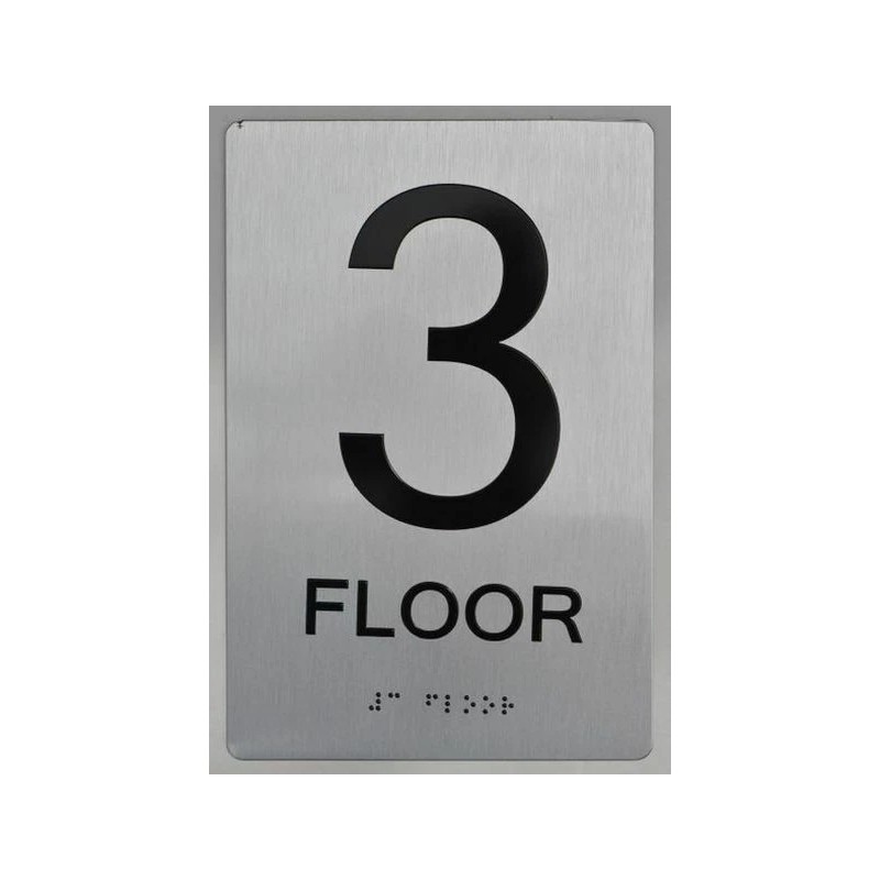 BUILDINGSIGNS.COM 3rd Floor SIGN-(Aluminiu