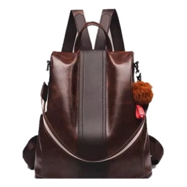 Yuqing Bolsa Mochila Moda Mujer Tipo Piel Super Calidad Antirrobo