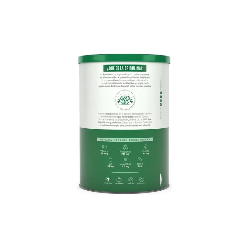 Suplemento Fitness Birdman Espirulina 360 G Sp360