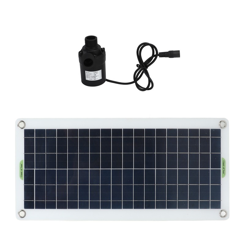 Solar Water Pump Kit 30W Polycrystalline Silicon 800L Per Hour
