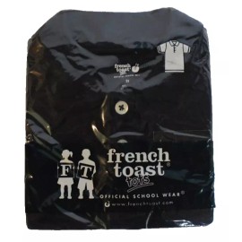French Toast NIP Sealed French Toast Tots Short Sleeve Polo Toddler Unisex 2T Navy Blue