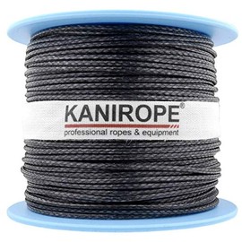 Dyneema PRO Rope Cord 2,5mm 100m black braided
