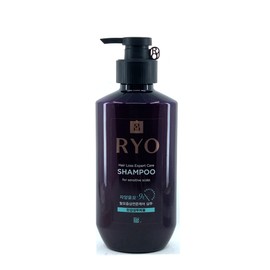 Ryo Jayangyunmo 9EX Hair Loss Treatment Shampoo 400ml Sensitive 1ea / 려 자양윤모 9EX 탈모증상전문 샴푸400ml 민감성 1개