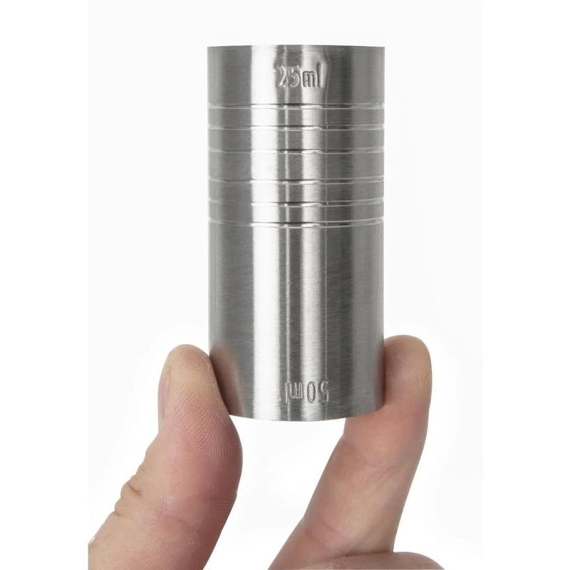 Stainless Steel Jigger Bar Pubs Clubs Wine Spirit Drinks Thimble