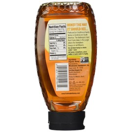 WHOLESOME SWEETENERS Fair Trade Organic Honey, 16 Ounce