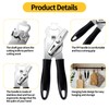 3-in-1 Can Opener with Multifunctional Non-Slip Bottle Opener, Can Opener