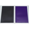 docsmagic.de 200 Premium Bi-Colour Card Sleeves Mat Purple/Black Standard Size