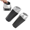 2Pcs Car Trash Can with Lid Waterproof Decorative Automotive Portable