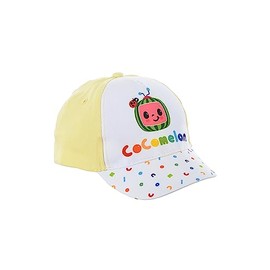 CoComelon Children's Adjustable Hat Classic Design Summer Hat for Children Gift for Children and Babies, yellow