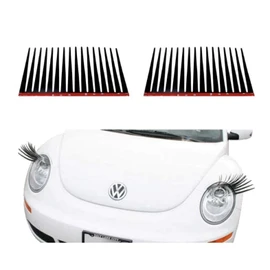 Headlight Eyelashes, Seal Type, Left and Right 1 Set (Suitable for Each Vehicle)