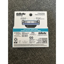 Gillette New Gillette Mach3 Men's Razor Blade Refill Cartridges - Pack of 4
