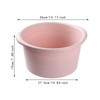 perfeclan Portable Foot Bath Basin,Multipurpose with HandlesFoot Bath Basin Soaking