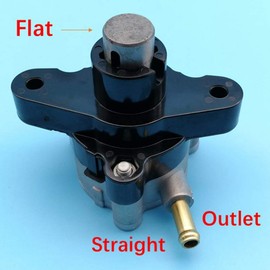 Tuzliufi la Bomba de Combustible Compatible con Mercury Mercurio Yamaha Fueraborda F75 F80 F90 F110 F115 LF115 HP Motor 6D8-24410-00-00 6D8-24410-10-00 68V-24410-00-00 880890T1 880980A02 Entrada curvada Flat Top 2000 y Posteriores 4 Tiempos Nuevo Z223