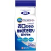 Hakuji Salva Mouth Clean Wet Sheet, Refill, 100 Sheets x 3 Pieces Set
