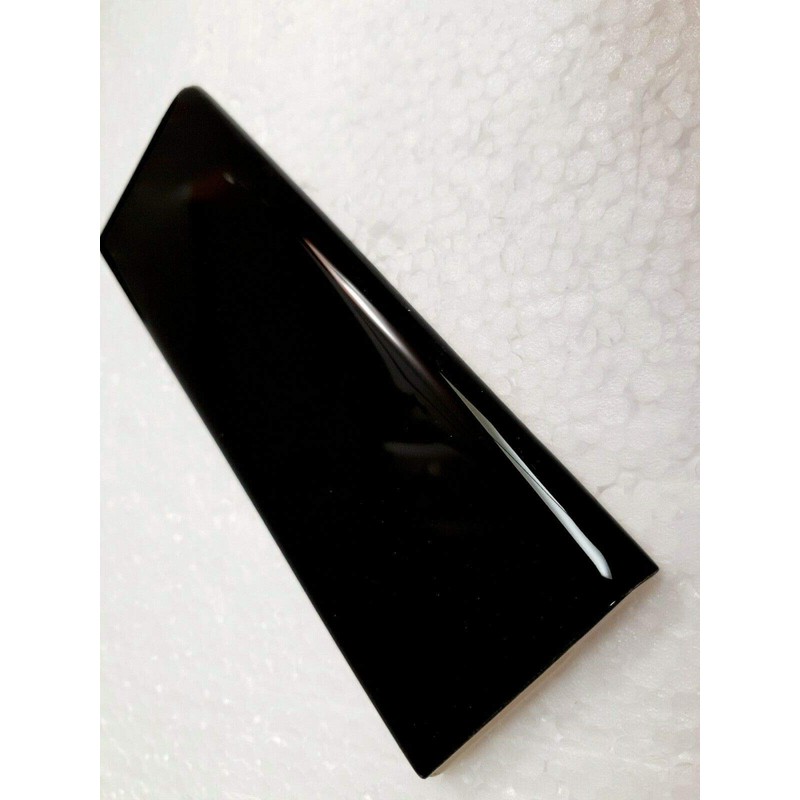 Black 2x6 in Ceramic Tile Bullnose Trim Edge 2 x
