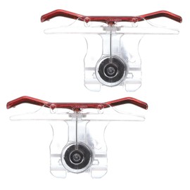 MECCANIXITY Gaming Trigger Mobile Game Controller 1 Pair E9 Fire Keys Alloy Universal for 4.7-6.5 Inch Cell Phone