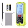 BILIPALA Laser Measure, 100M/328ft Laser Distance Meter with Backlit LCD,