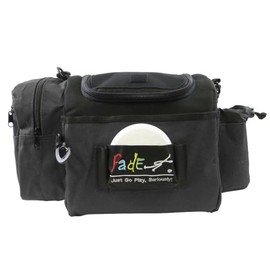 Axiom Discs Fade Gear Crunch Box Disc Golf Bag | Black | Beginner Disc Golf Bag | 14+ Disc Capacity