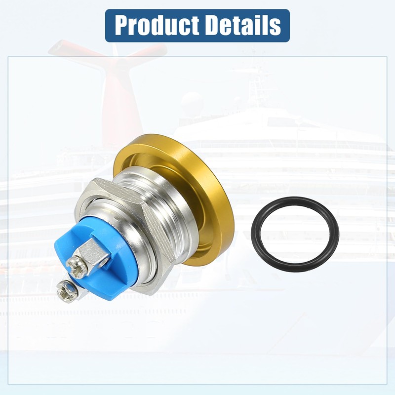 QUARKZMAN Momentary Push Button Switch 16 mm Push Button Metal