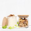 Oui Yogurt Jar Lids, Oui Yogurt Bamboo Jar Lids Set,
