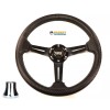 Huskey 13" Golf Cart Steering Wheel Carbon Fiber Wrap For