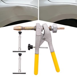 M10 Automotive Sheet Metal Dent Quick Puller Spot Welding Pulling Unit Car Body Fine Repair Tool Small Leveling Bar Lifter for Flattening and Resetting of Small Depressions