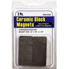 Ceramic Block Magnets, 2 Pc. Pack of 4