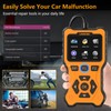 LOERUMG OBD2 Scanner Diagnostic Tool, Enhanced Check Engine Code Reader,