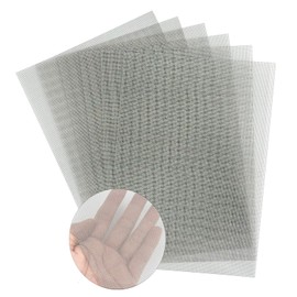 YAGJIA 6PACK 304 Stainless Steel Metal Mesh Screen, 12"x8"(30x21cm) Vent Screen, 20Mesh 1mm Hole Fine Wire Mesh Sheet, Easy to Cut for Air Vent, Door, Window, Cage, Filter and DIY Project