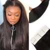 Light Yaki Tape in Hair Extensions Human Hair for Black